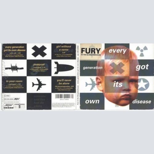 CD--FURY IN THE SLAUGHTERHOUSE -- --- EVERY GENERATION GOT ITS OWN DISEASE