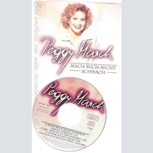 CD--PEGGY MARCH -- --- MACH MICH NICHT SCHWACH