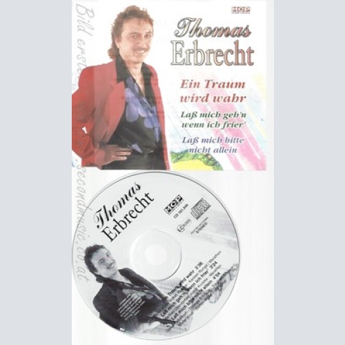 CD--THOMAS ERBRECHT--EIN TRAUM WIRD WAHR