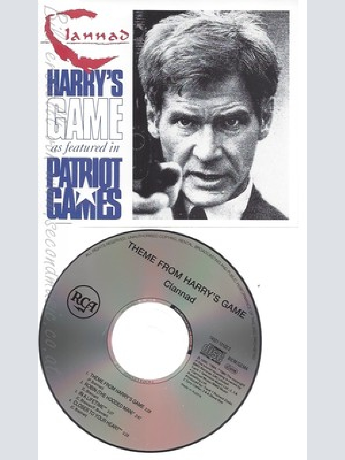 CD--CLANNAD --HARRY'S GAME--INCL. 'ROBIN'-