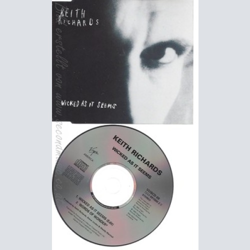 CD--KEITH RICHARDS --- WICKED AS IT SEEMS