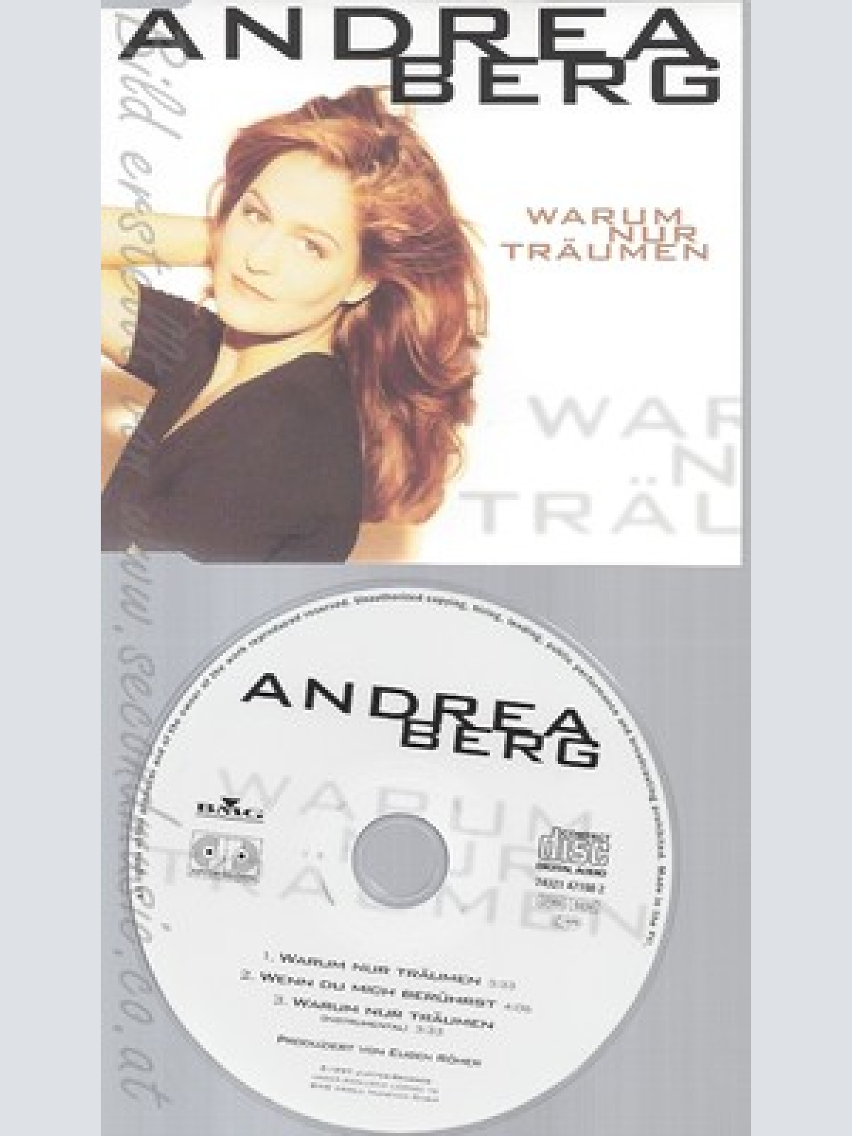 CD--ANDREA BERG -- - SINGLE -- WARUM NUR TRAEUMEN