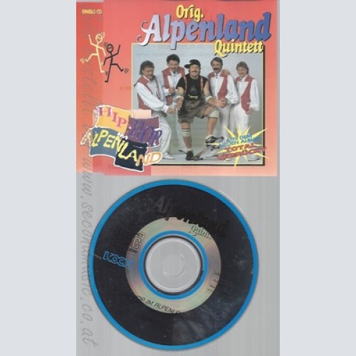 CD--ORIGINAL ALPENLAND QUINTETT -- -- HIP-HOP IM ALPENLAND