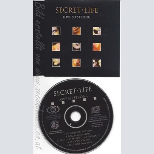CD--SECRET LIFE --LOVE SO STRONG