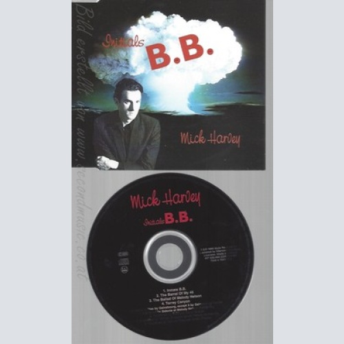 CD--MICK HARVEY -  - - SINGLE -- INITIALS B.B.