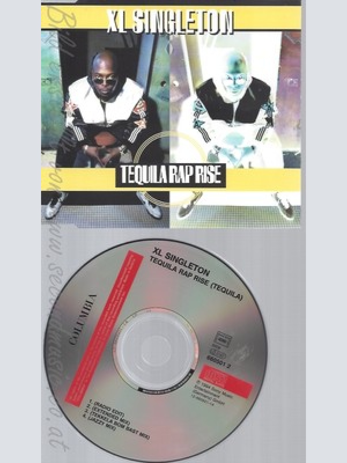 CD--XL SINGLETON - SINGLE -- TEQUILA RAP RISE -4 VERSIONS,  -