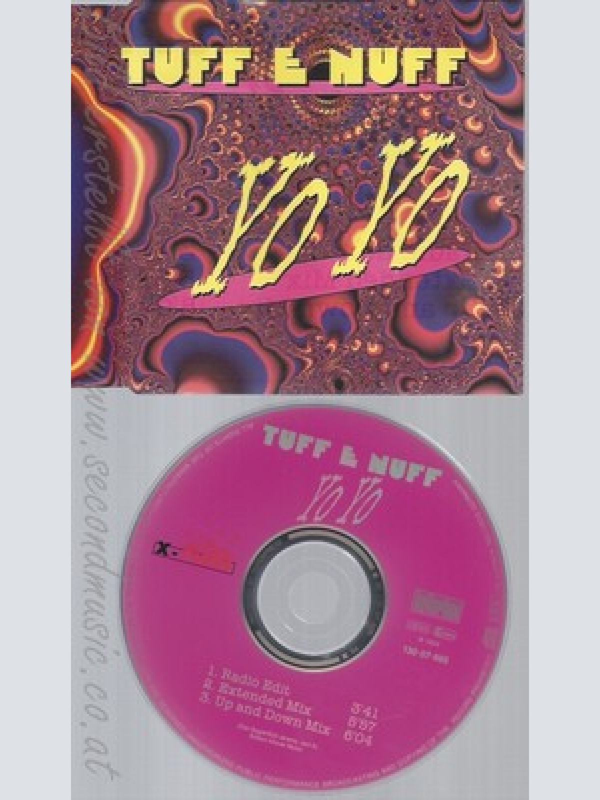 CD--TUFF E NUFF -- - SINGLE -- YO YO