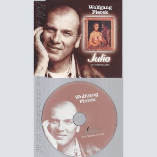 CD--WOLFGANG FIEREK - SINGLE -- JULIA -DER WONDERBRA-SONG, 1 TRACK, -