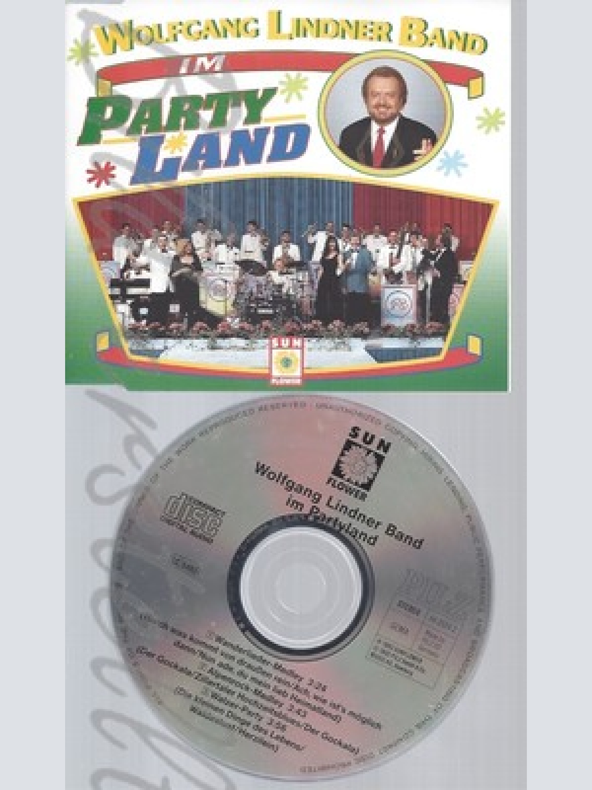 CD--WOLFGANG LINDNER BAND ---IM PARTYLAND
