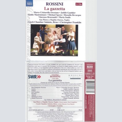 CD--MARCO CRISTARELLA ORESTANO, JUDITH GAUTHIER, MICHAEL SPYRES UND GIULIO MASTR