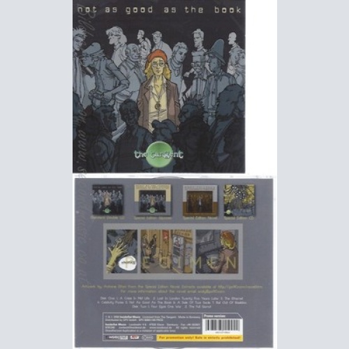 CD--THE TANGENT--NOT AS GOOD AS THE BOOK--PROMO