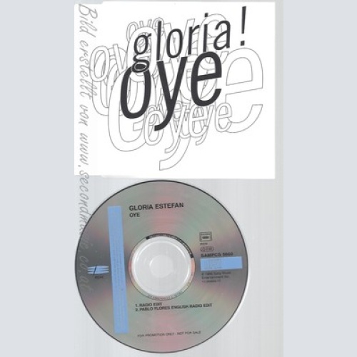 CD--GLORIA ESTEFAN--OYE--PROMO