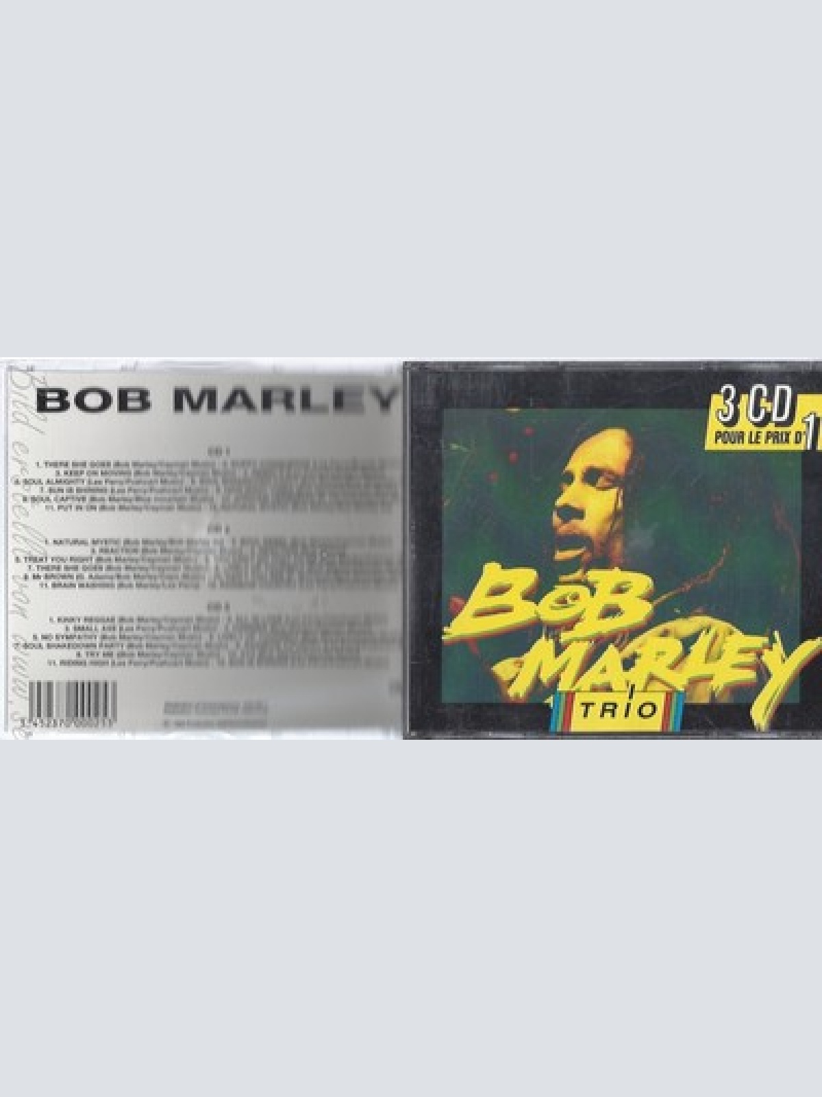CD--BOB MARLEY--3CD BOX--TRIO
