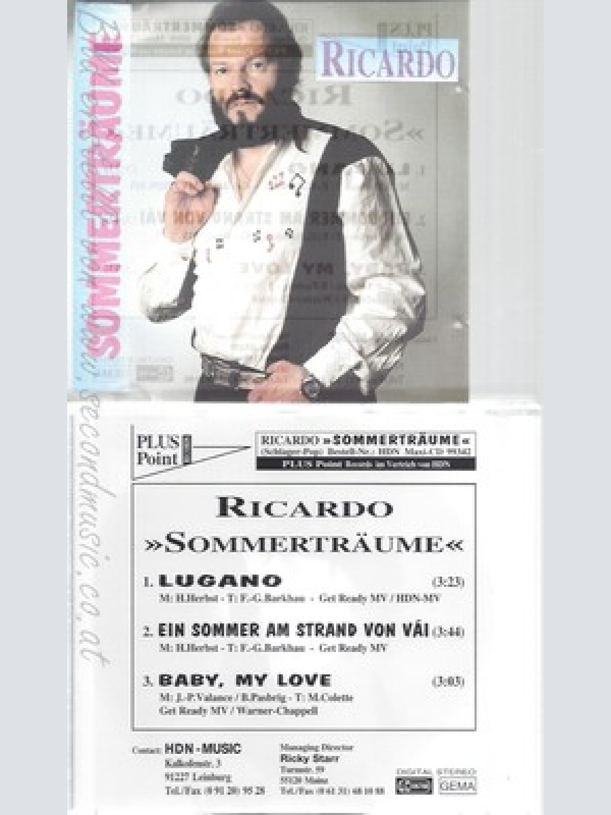 CD--RICARDO--SOMMERTRÄUME