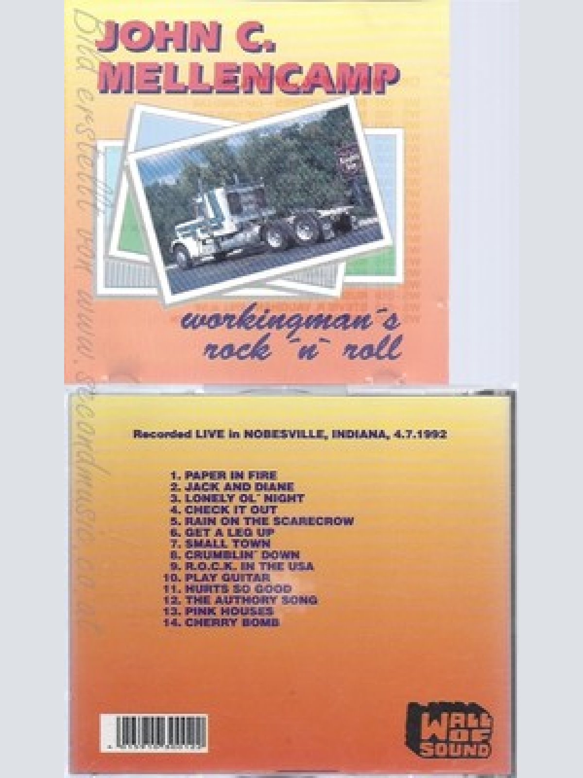 CD--JOHN MELLENCAMP -- WORKINGMAN'S ROCK'N'ROLL