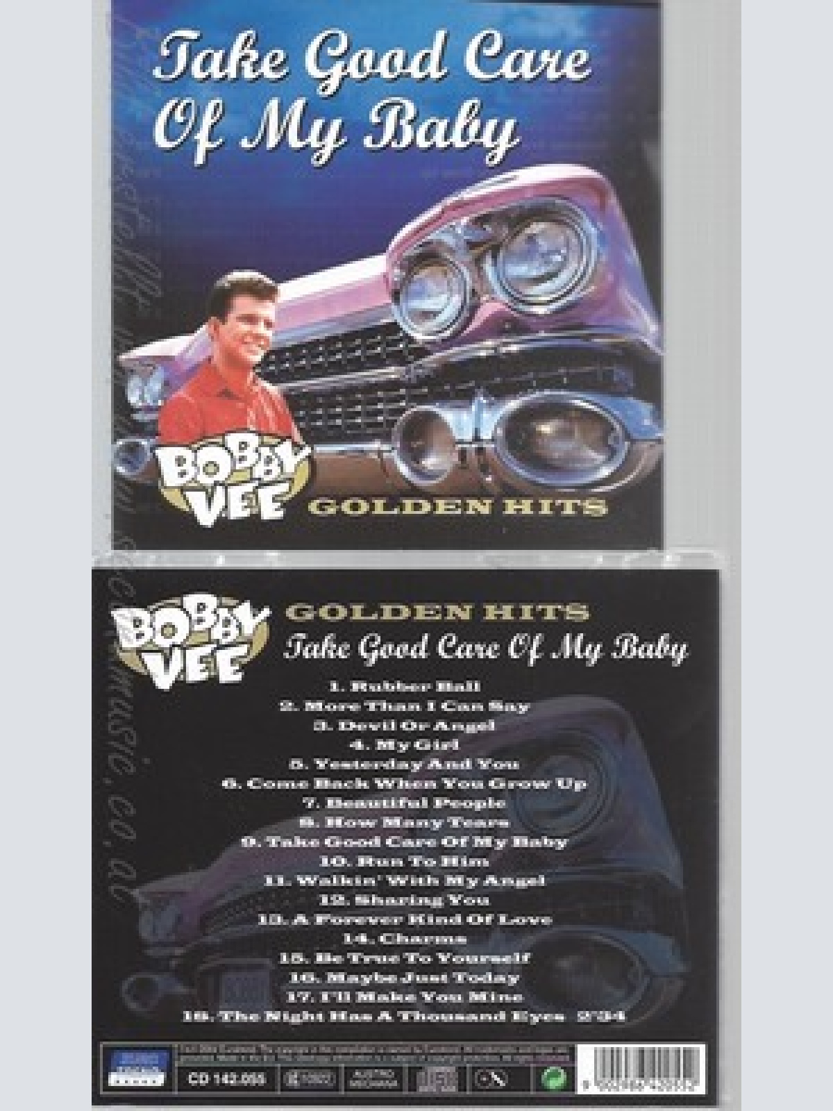 CD--BOBBY VEE -- -- TAKE GOOD CARE OF MY BABY-GO