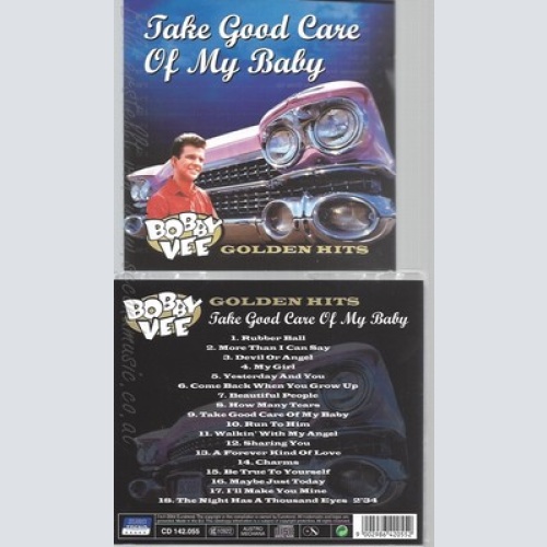 CD--BOBBY VEE -- -- TAKE GOOD CARE OF MY BABY-GO