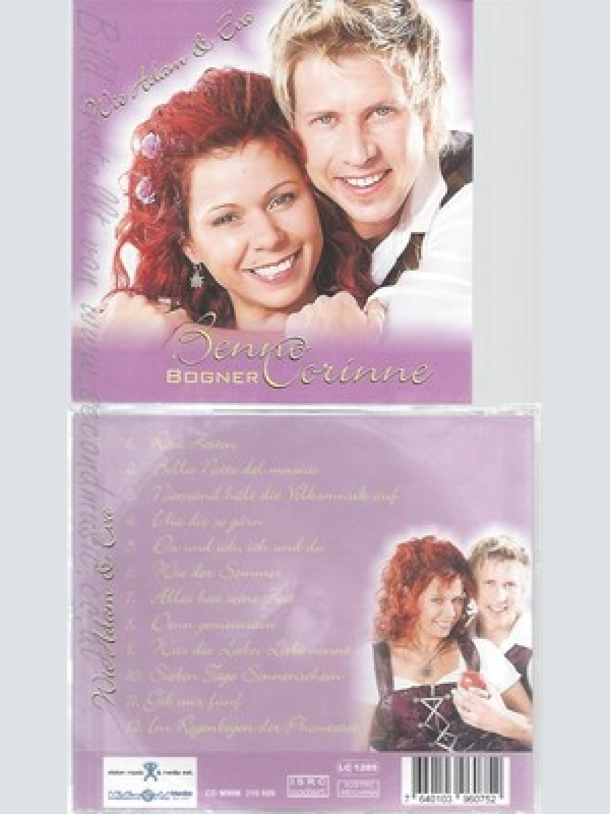 CD--BENNO & CORINNE BOGNER -- -- WIE ADAM & EVA