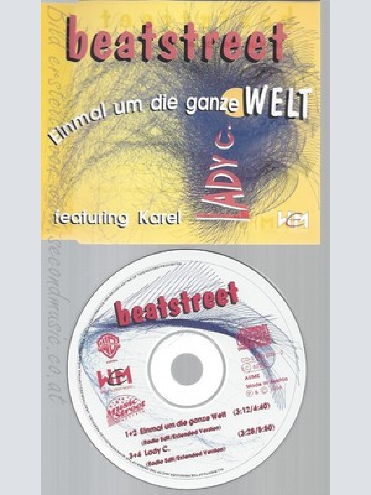 CD--BEATSTREET--EINMAL UM DIE GANZE WELT--