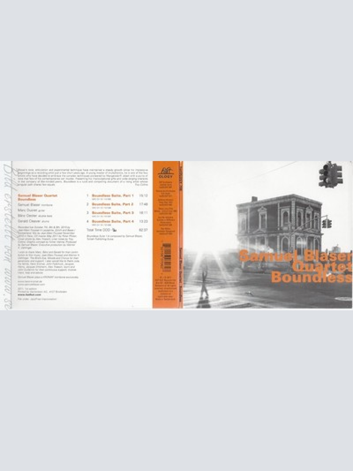 CD--SAMUEL QUARTET BLASER -- -- BOUNDLESS