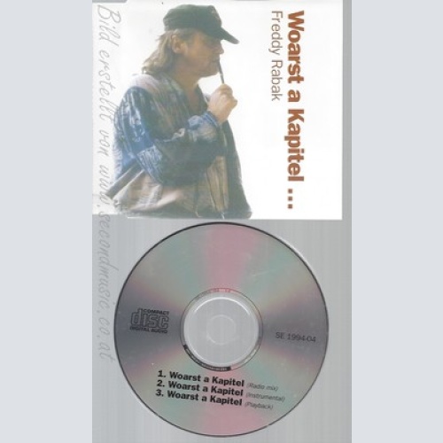 CD--FREDDY RABAK--WOARST A KAPITEL--