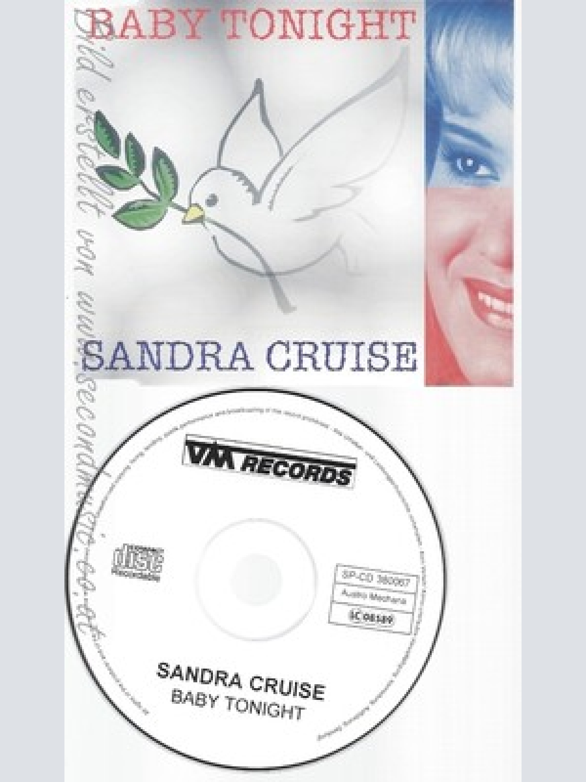CD--SANDRA CRUISE--BABY TONIGHT--