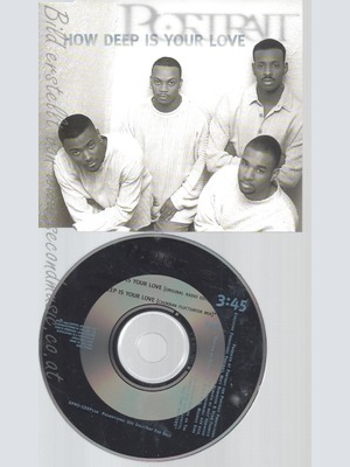 CD--PORTRAIT--HOW DEEP IS YOUR LOVE--PROMO