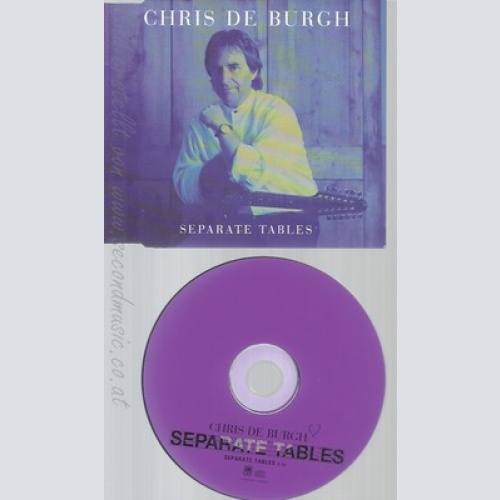 CD--CHRIS DE BURGH--SEPERATE TABLES--PROMO