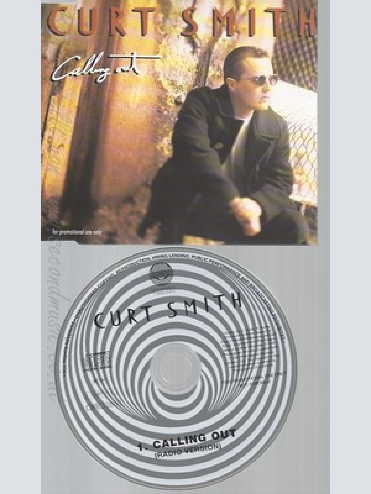 CD--CURT SMITH--CALLING OUT--PROMO