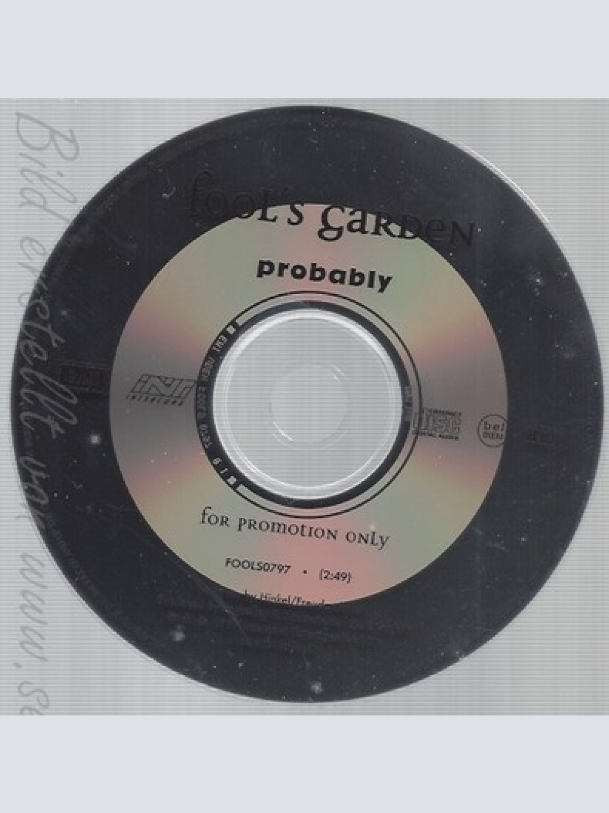 CD--FOOL'S GARDEN--PROBABLY--PROMO