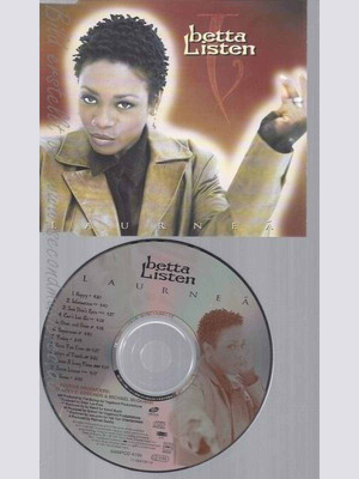 CD--BETTA LISTEN--LAURNEA--PROMO