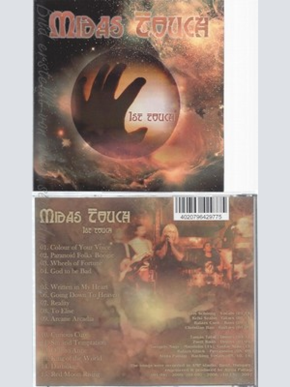 CD--MIDAS TOUCH--1ST TOUCH