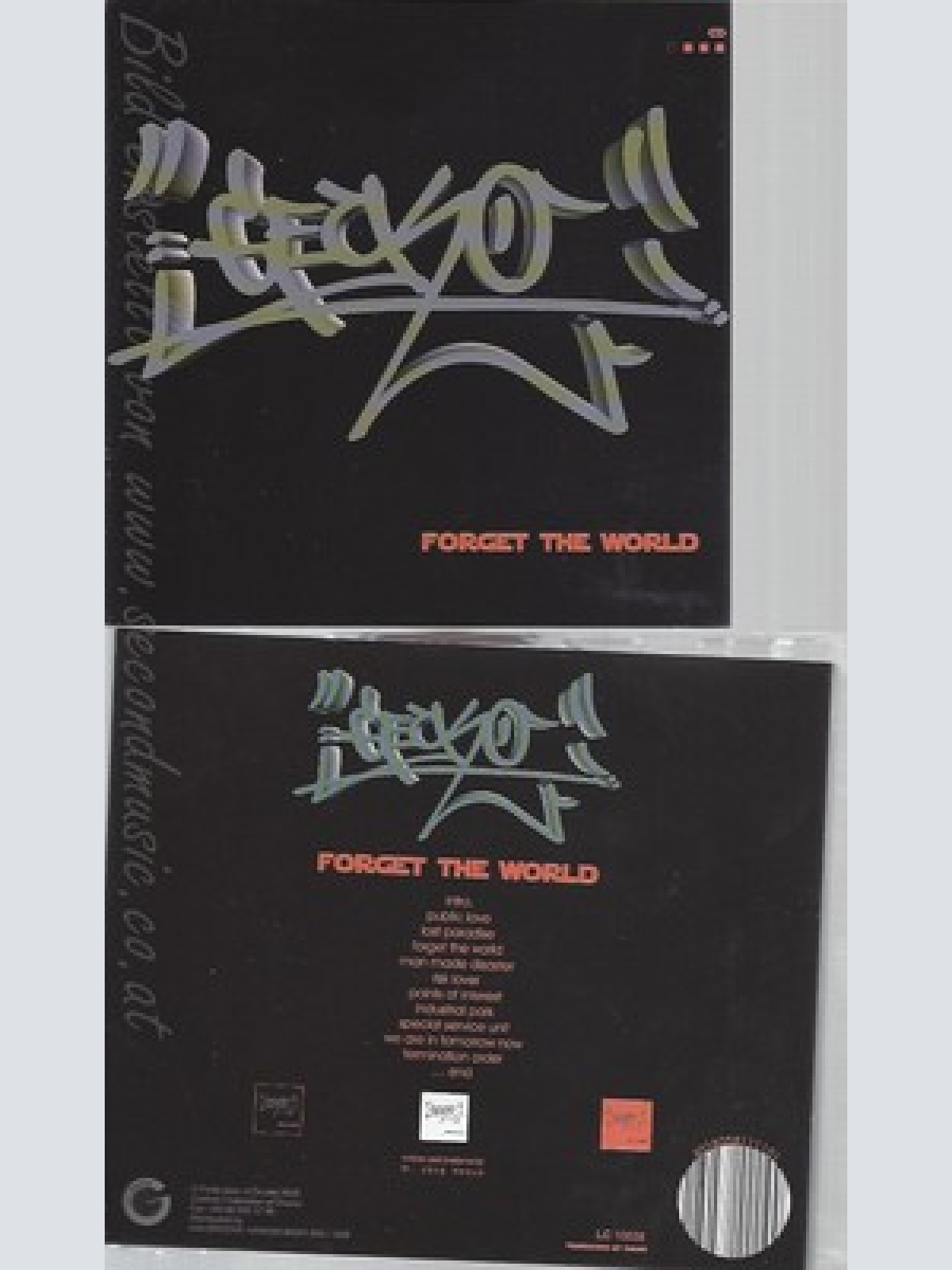CD--GECKO--FORGET THE WORLD