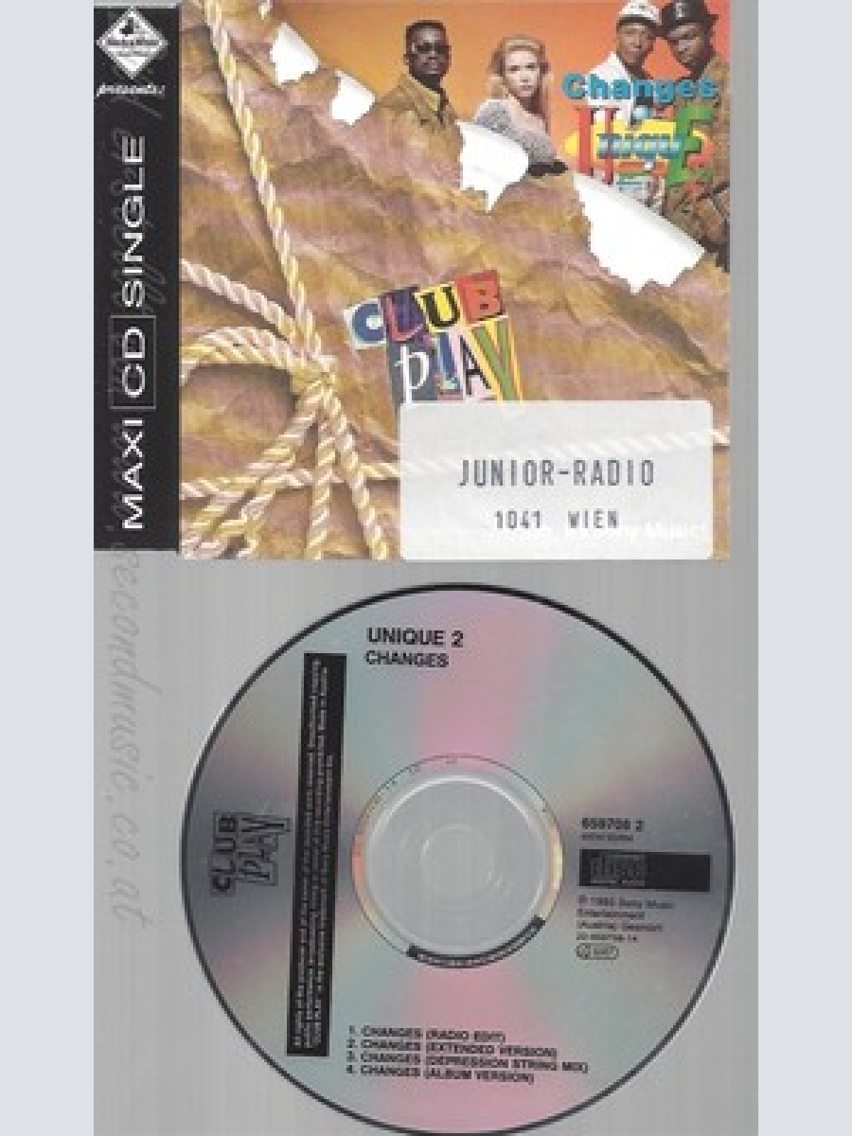 CD--UNIQUE II --CHANGES--4 VERSIONS, 1993-