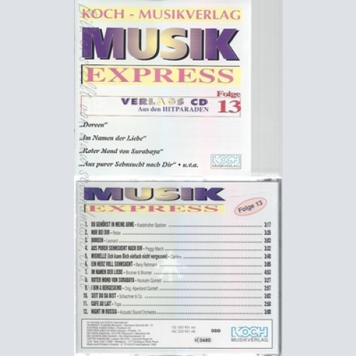 CD--MUSIK EXPRESS--FOLGE 13--