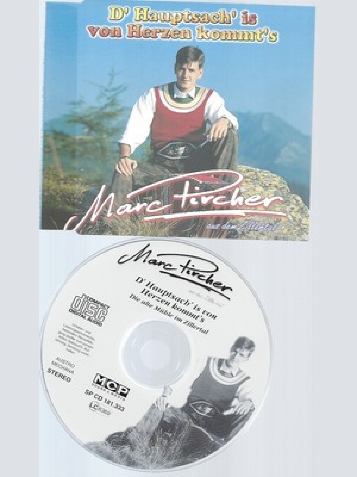 CD--MARC PIRCHER--D'HAUPSACH IS VON HERZEN KOMMT'S