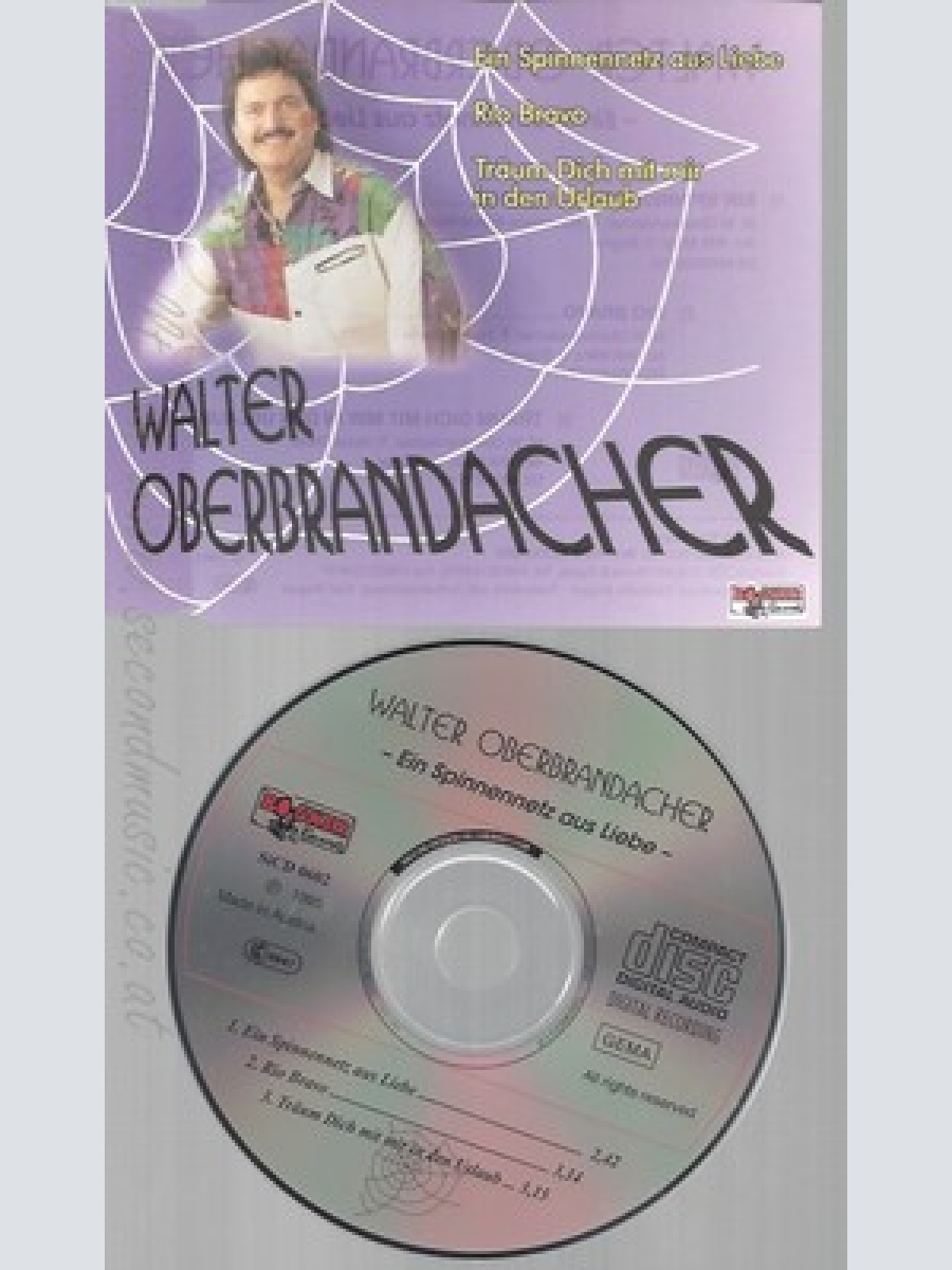 CD--WALTER OBERBRANDACHER -- --- SPINNENNETZ AUS LIEBE