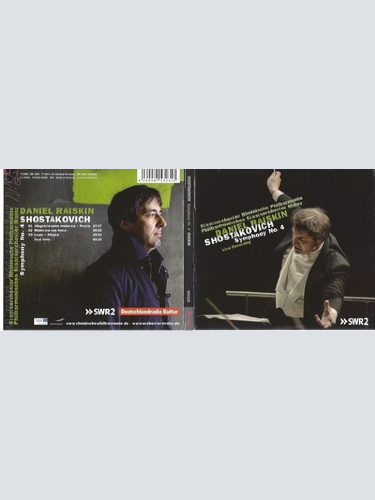 CD--RAISKIN, STAATSORCH.RHEINISCHE PHILH. UND DMITRI SCHOSTAKOWITSCH -- -- -- SI