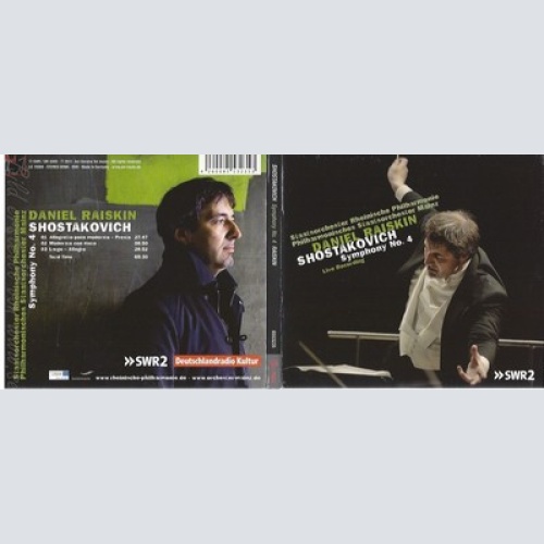 CD--RAISKIN, STAATSORCH.RHEINISCHE PHILH. UND DMITRI SCHOSTAKOWITSCH -- -- -- SI