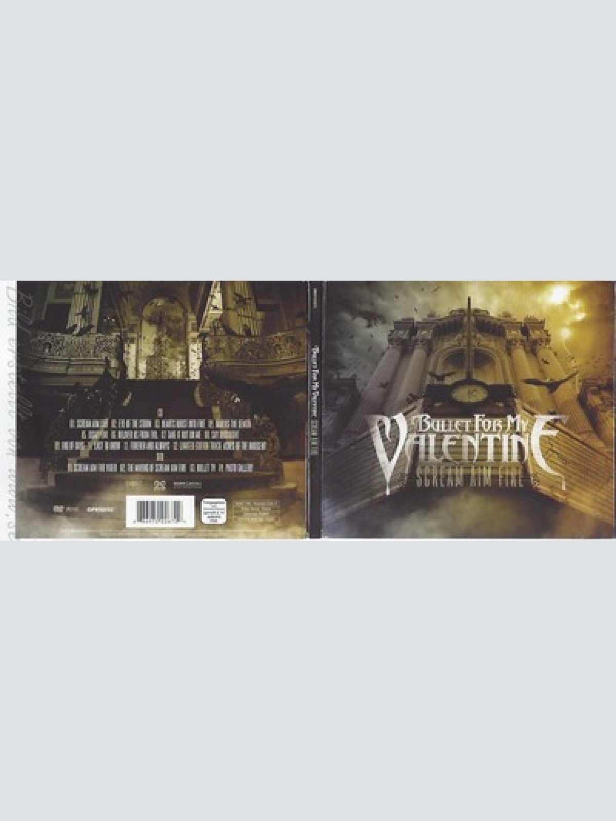 CD--BULLET FOR MY VALENTINE -- --CD -- SCREAM AIM FIRE