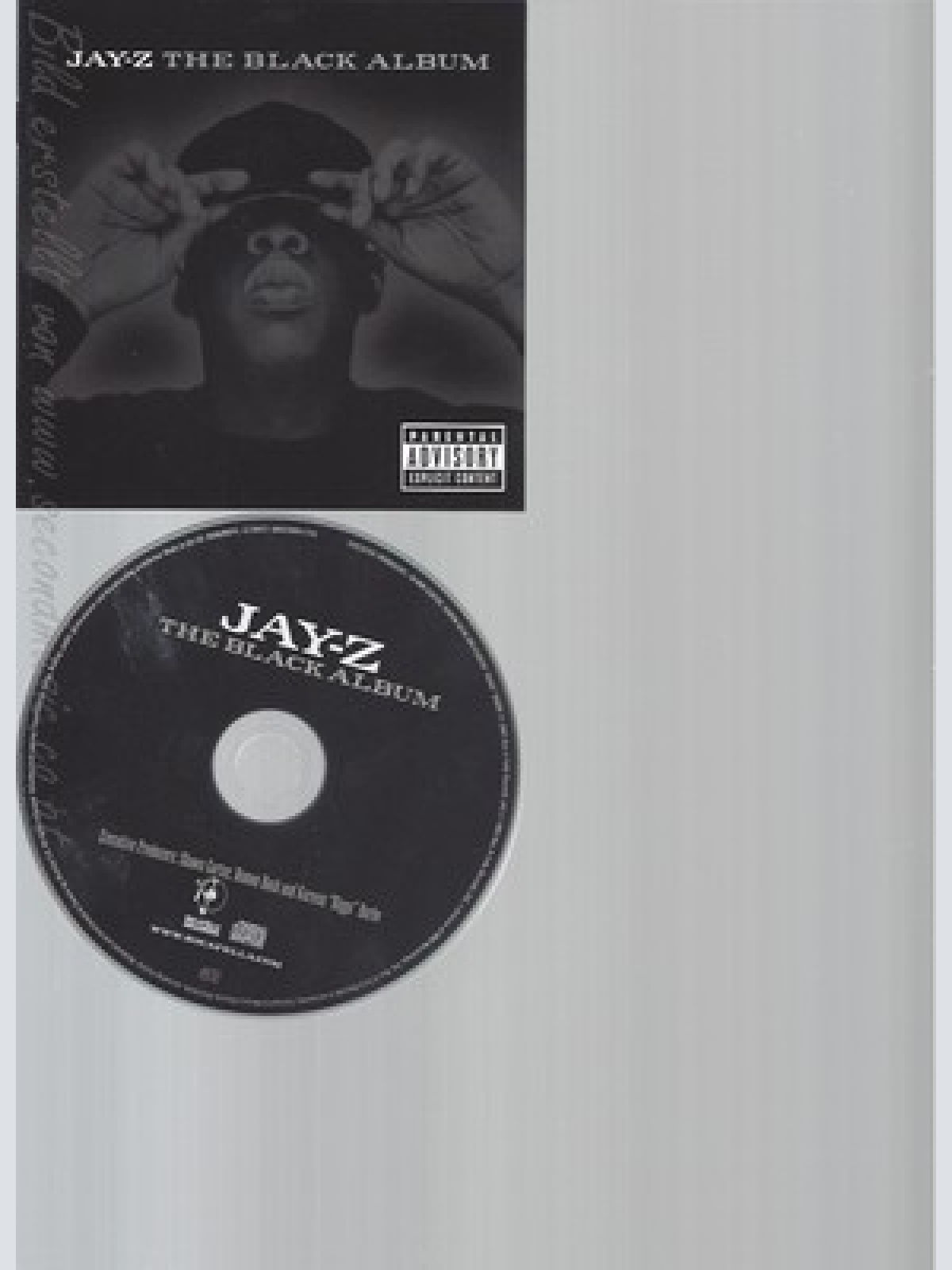 CD--JAY-Z----- THE BLACK ALBUM