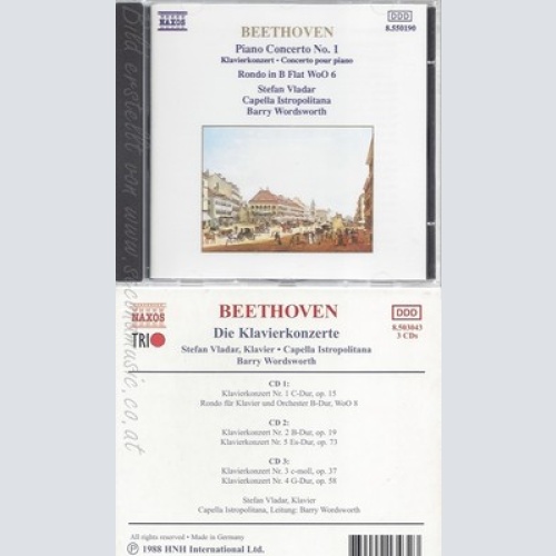 CD--STEFAN VLADAR, B. WORDSWORTH UND LUDWIG VAN BEETHOVE--DIE NEUE BOXENGENERATI