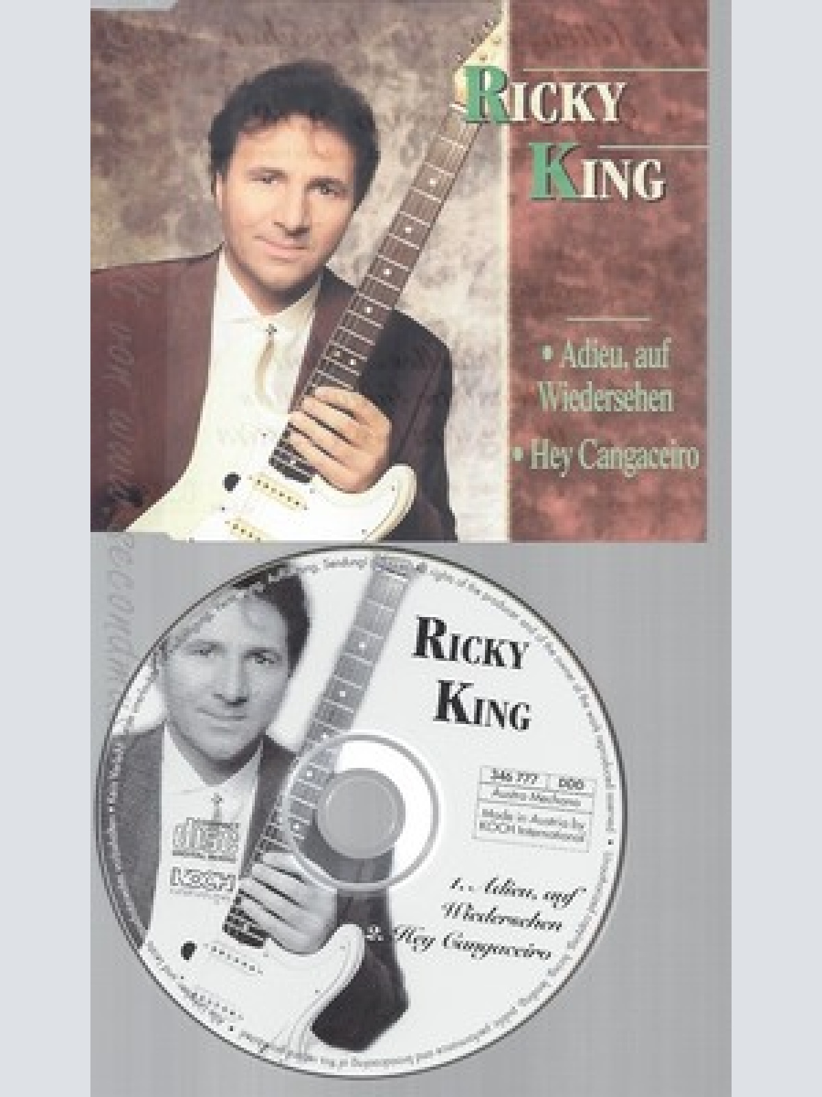 CD--RICKY KING -- --- ADIEU,AUF WIEDERSEHN