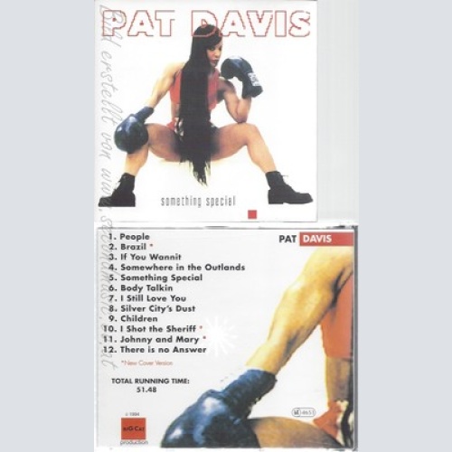 CD--PAT DAVIS--SOMETHING SPECIAL --NAZZ NASCO