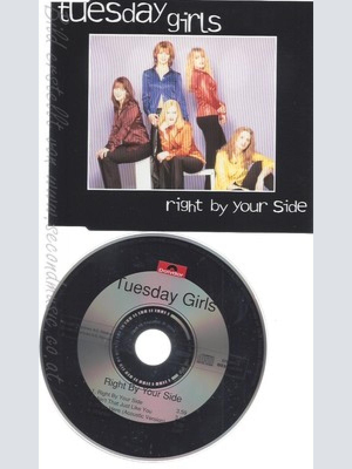 CD--TUESDAY GIRLS--RIGHT BY YOUR SIDE