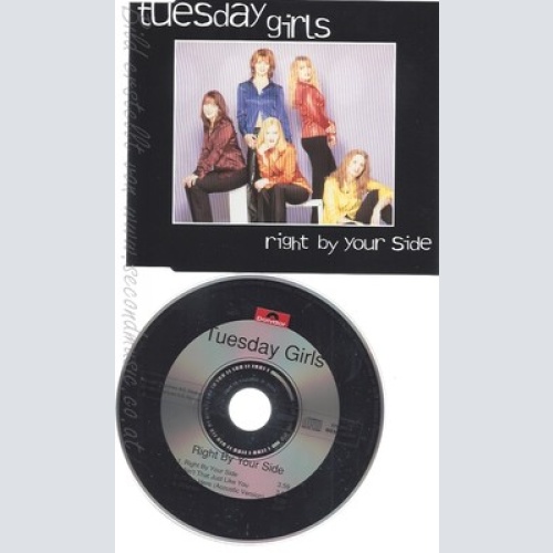 CD--TUESDAY GIRLS--RIGHT BY YOUR SIDE