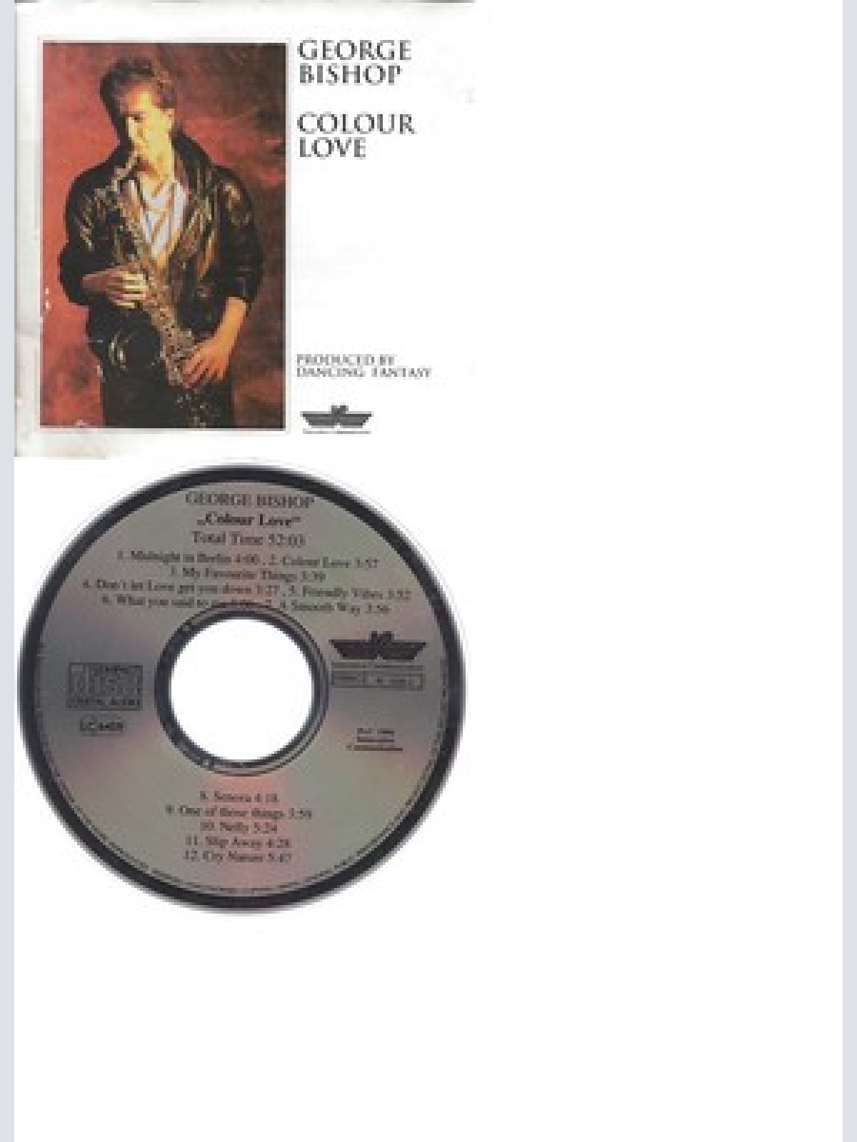 CD--GEORGE BISHOP -- -- COLOUR LOVE