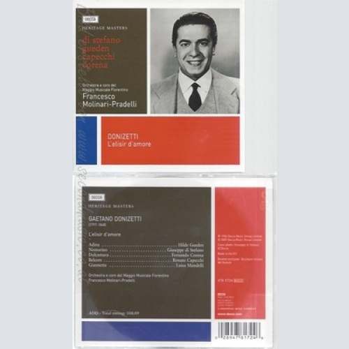 CD--G. DONIZETTI -- -- L ELISIR DAEAMORE