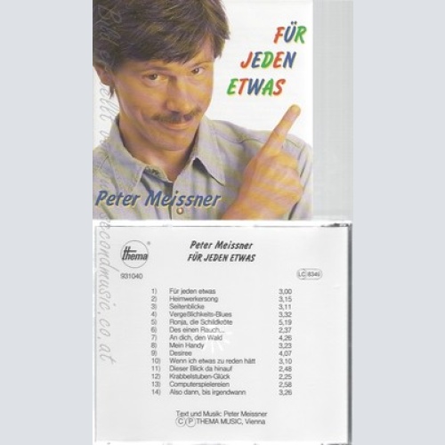 CD--PETER MEISSNER--FÜR JEDEN ETWAS