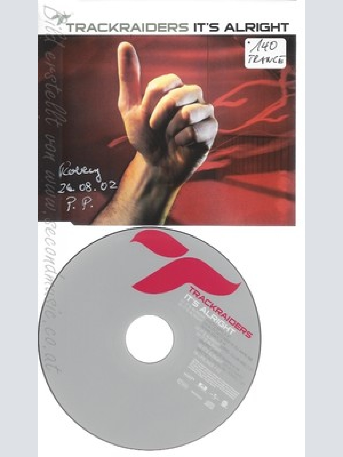 CD--TRACKRAIDERS -- --- IT'S ALRIGHT